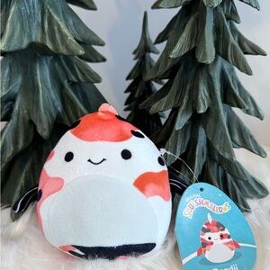 Dandii the Koi Fish Squishmallow Plush Toy, NWT, 7in